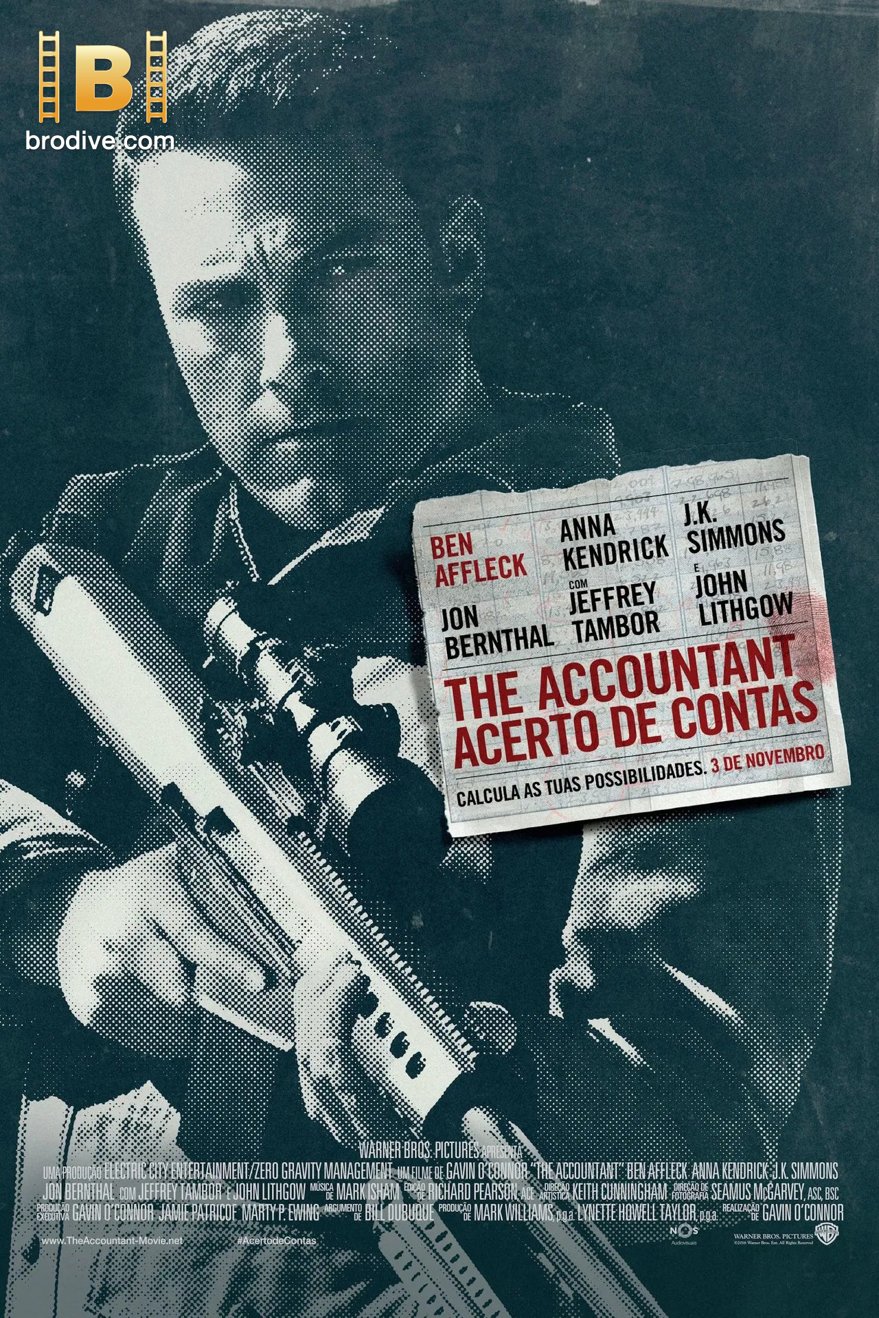 ดูหนัง The Accountant 1 อัจฉริยะคนบัญชีเพชฌฆาต 2016