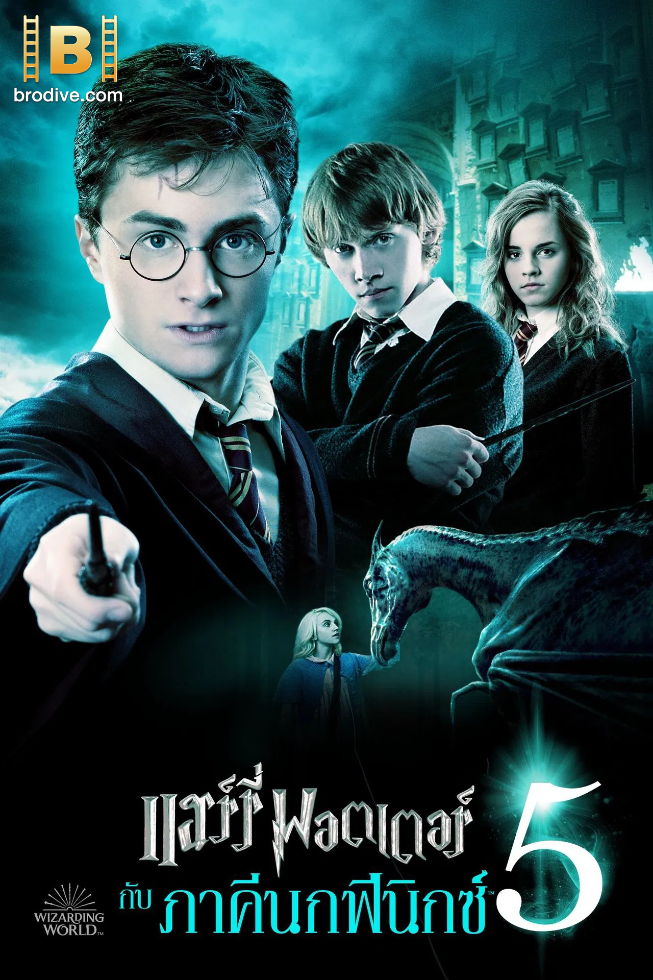 ดูหนัง แฮร์รี่ พอตเตอร์ กับภาคีนกฟีนิกซ์ the Order of the Phoenix